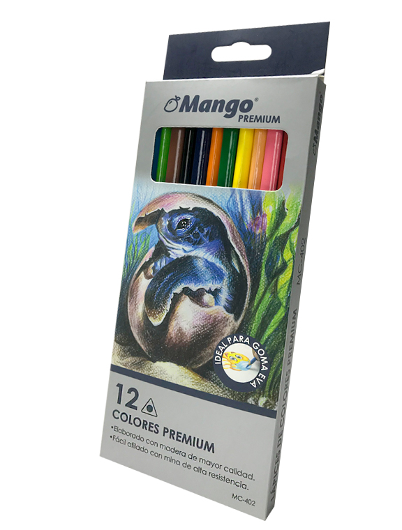 Color largo Mango de 14 Colores