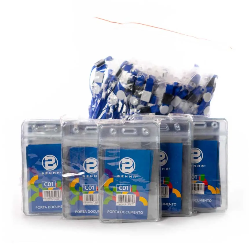 Porta Credencial Mediano Horizontal BENMA C04 10 PCS PAQ