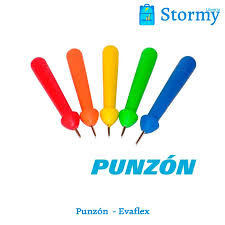 PUNZON MANGO DE PLASTICO