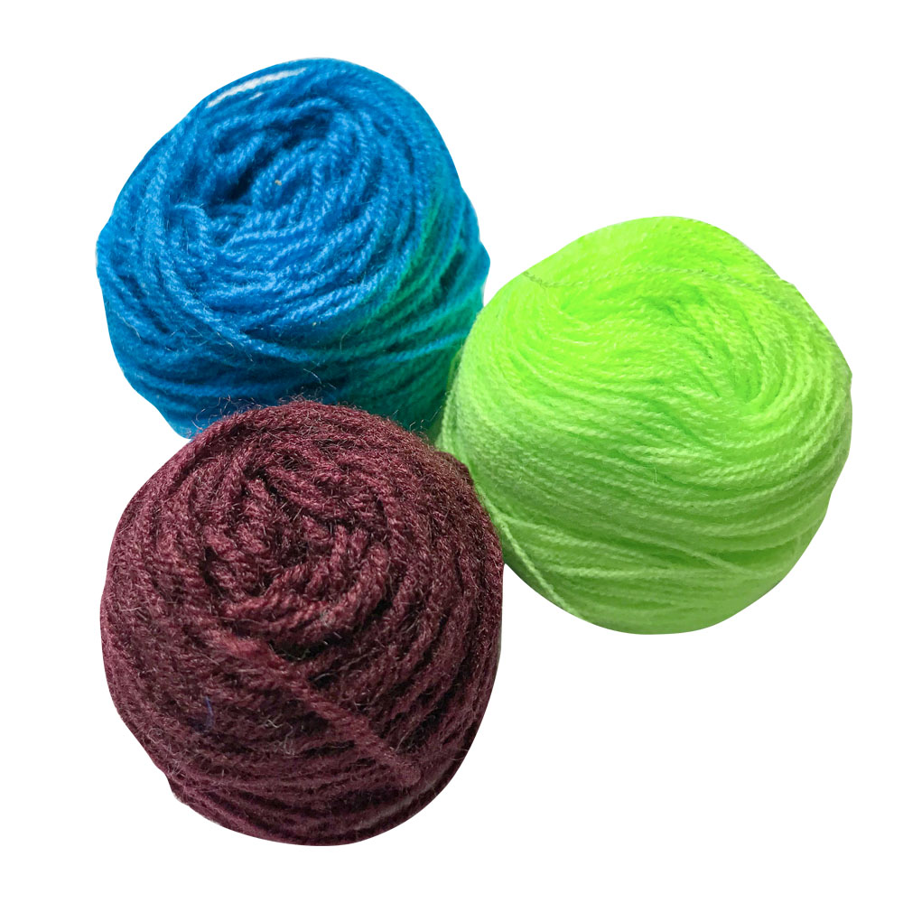 Lana de colores grueso 25PCS para conseguir