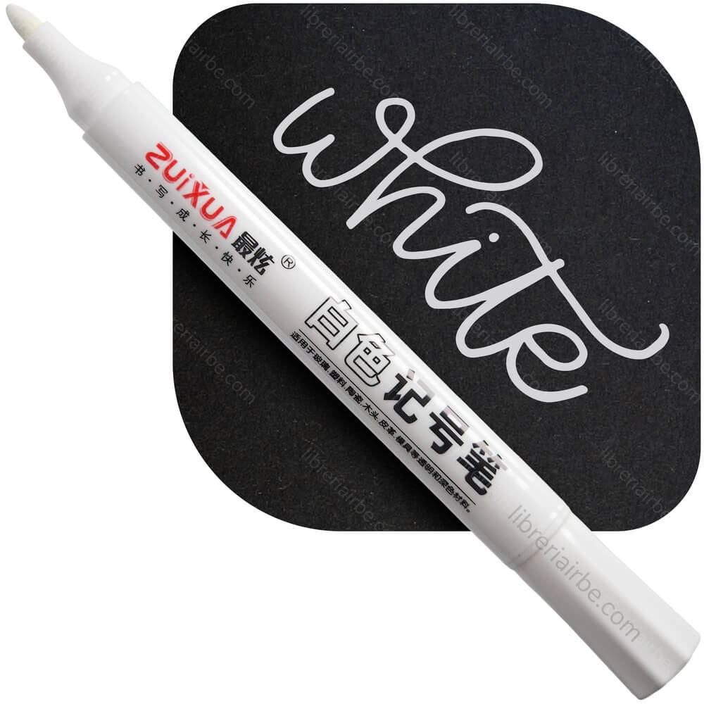 Marcador Permanente BLANCO ARTRIINK 10pcs.