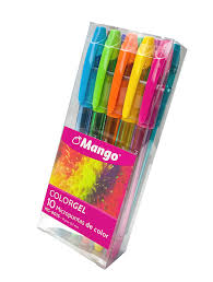 Micropunta Microgel 0.5mm Mango 10 Colores