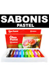Pastel Oleo Pastel Sabonis 12 Colores