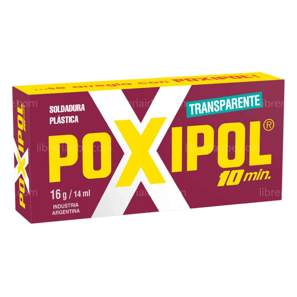 Pegamento POXIPOL Transparente 14 ml. de 6 pcs.