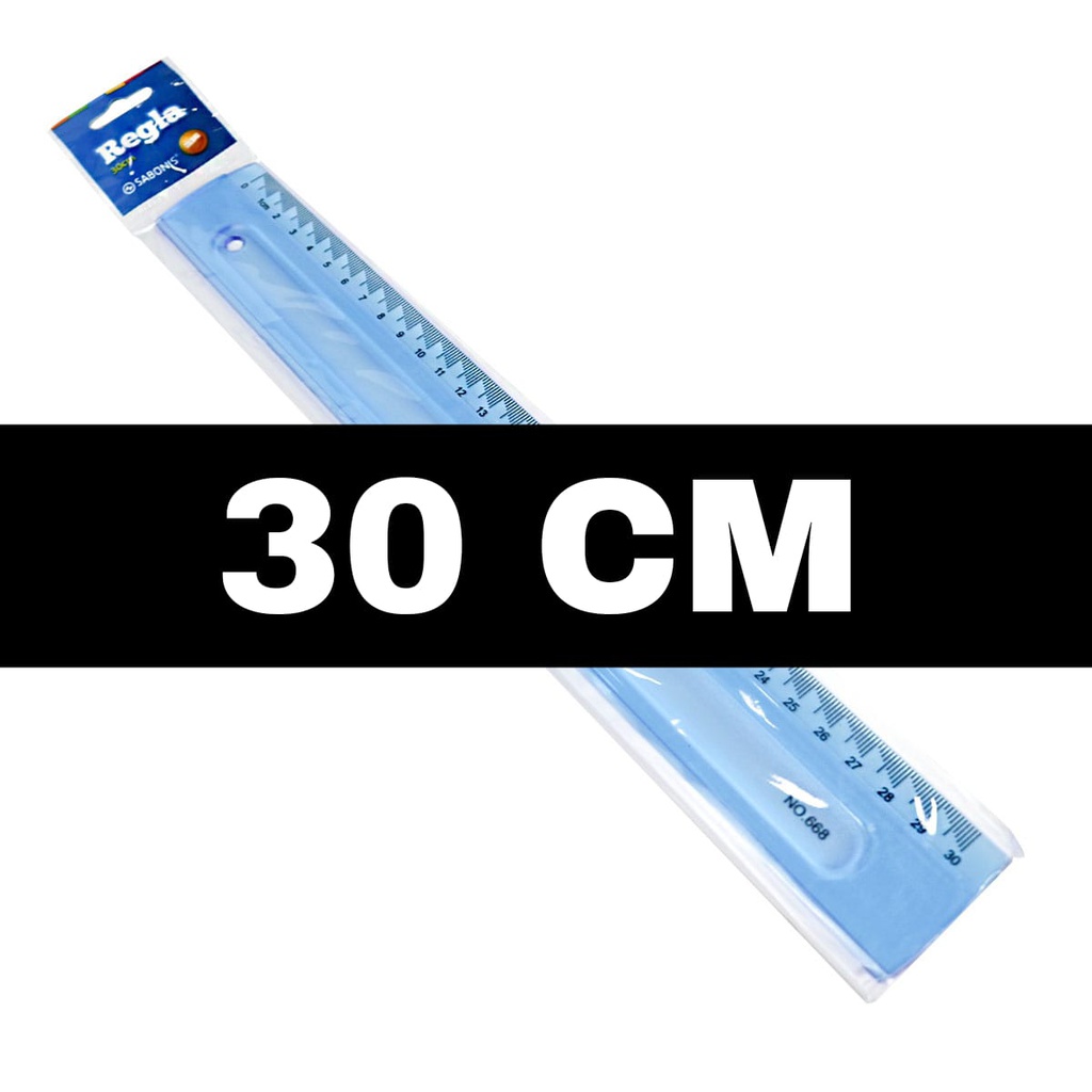 Regla Marko 30cm tipo sabonis