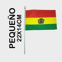 [MB-1624] Banderitas mango plastico tricolor pequeño 16*24