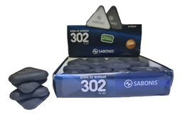 [TR-302N] Borrador triangular 302 pequeño Negro Sabonis 36pcs
