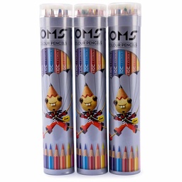 [7200] Color largo hexagonal frasco metalico 3.3mm DOMS 14 colores