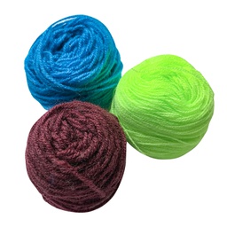 [LAN-COL-GR-25P] Lana de colores grueso 25PCS para conseguir