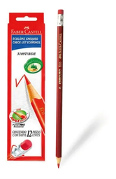 [F1812T] Lapiz rojo Faber Castell 12pcs