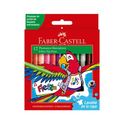 [31245] Marcador fiesta Faber Castell 12 colores