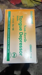 Palito baja lenguas para adulto 100 pcs. GOODWOOD