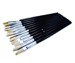 [577-12-CHI] Pincel plano #12