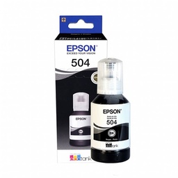 [504-127-N] Tinta ORIGINAL EPSON  504, 127ml Negro