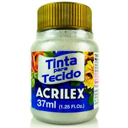 Tinta para tela Metalica Acrilex en liquidacion