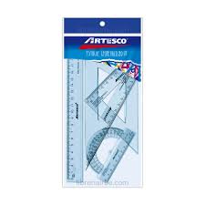 [12345] Estuche geométrico Artesco  ECONOMICO 30cm
